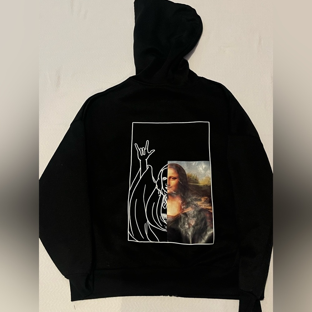 Mona Lisa shein hoodie